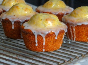 Muffins of Ice and Fire: Lemon Poppy Seed Corn Muffins